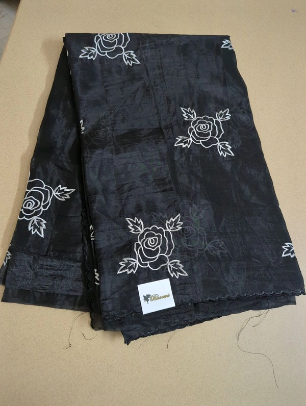 Tusser Crush With Work  - Black, 15 DAYS DISHPACH TIME