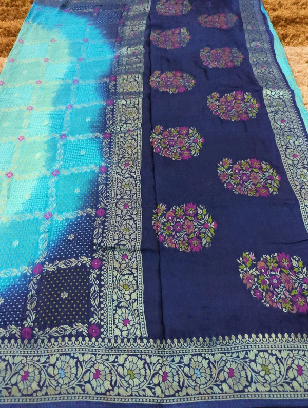 Dola Weaving  - sky blue