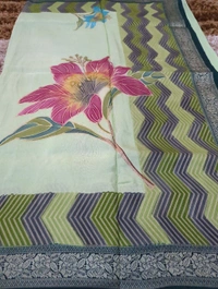 Pure Dola Weaving  - green