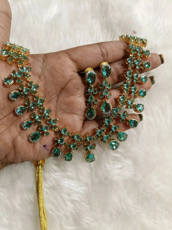 Firoz Stones Neck Set - VZ
