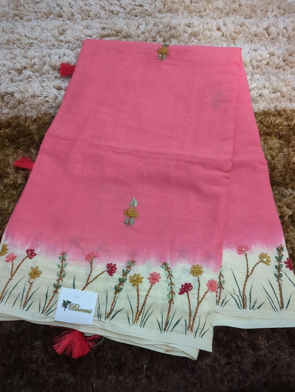 Pure Mul Mul Cotton  - Tickle Me Pink