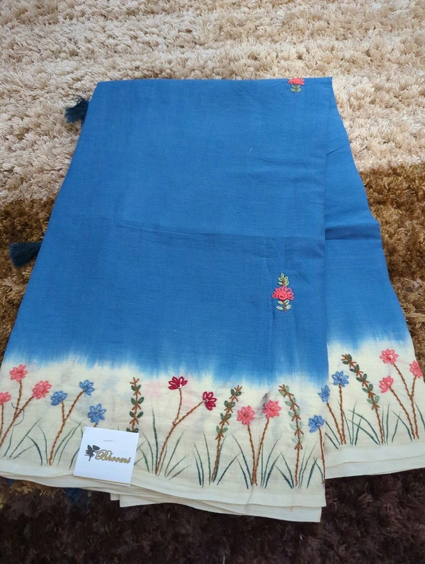 Pure Mul Mul Cotton  - blue