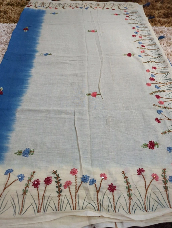 Pure Mul Mul Cotton  - blue