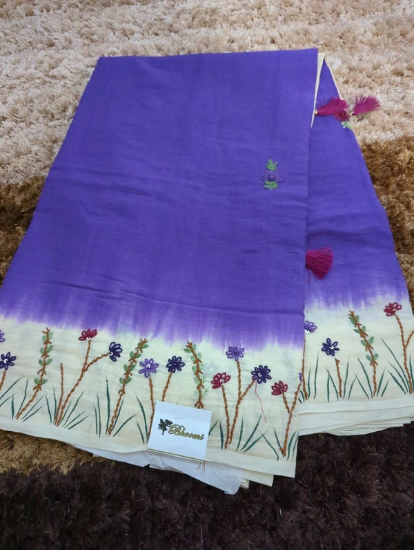 Pure Mul Mul Cotton  - Electric Violet