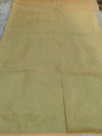 Tusser Crush With Work - Glade Green