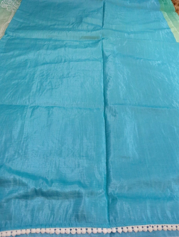Tusser Crush With Work - sky blue