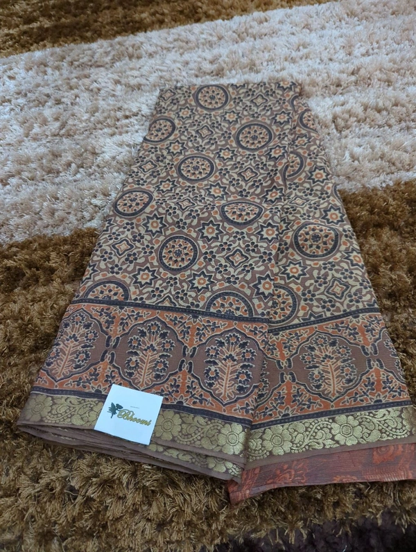 Pure Chinnon Ajarakh - brown