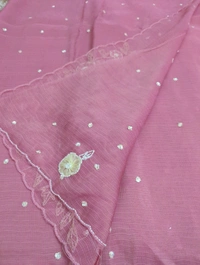Pure Viscose Tissue Kota - pink