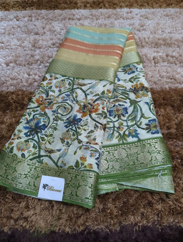 Pure Crepe Digital  - Snowy Mint