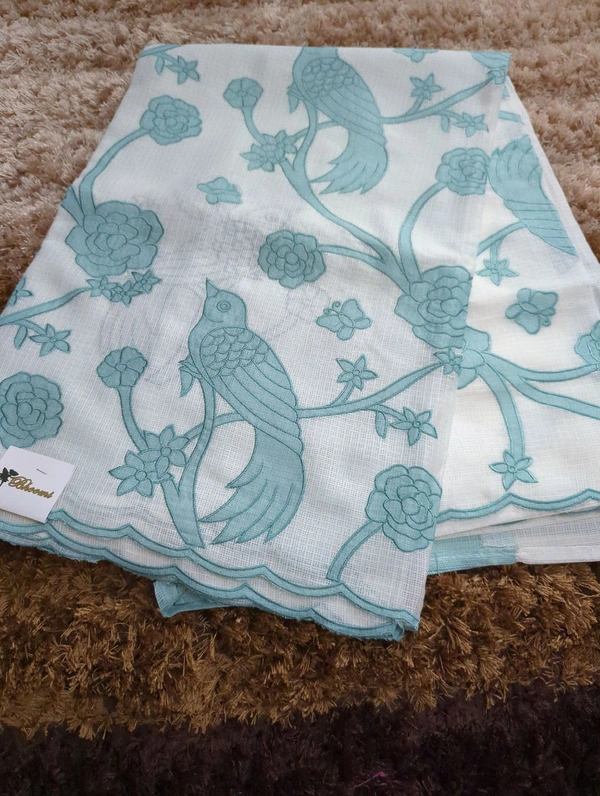 Designer Kota Work - sky blue