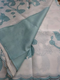 Designer Kota Work - sky blue