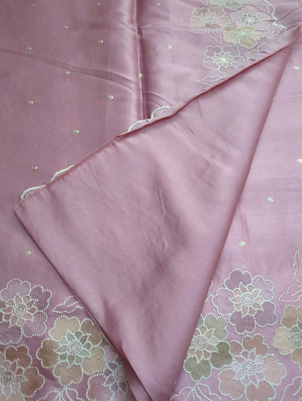 Mushru Tusser - Fuchsia Pink