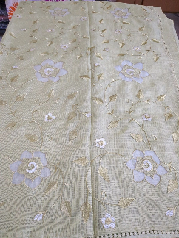Pure Designer Kota - Mint Green