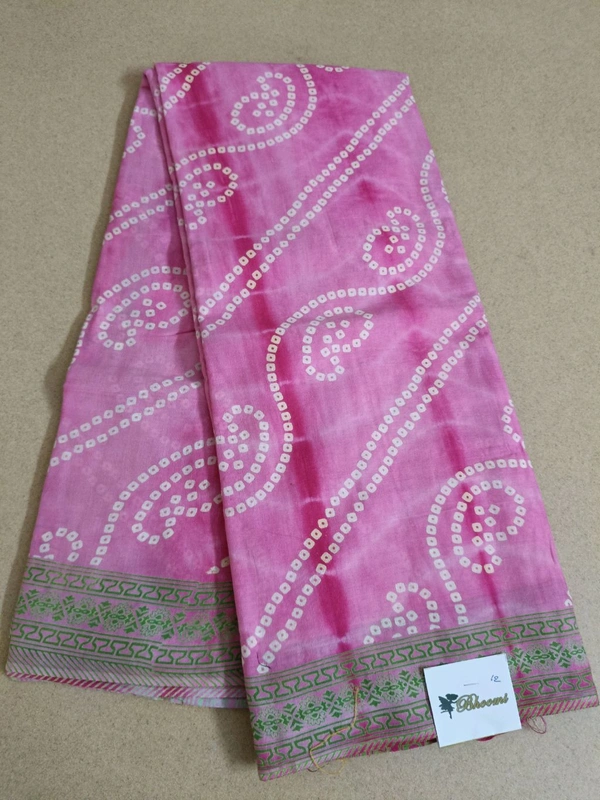 Pure Mul Mul Cotton  - Pink Lace 12