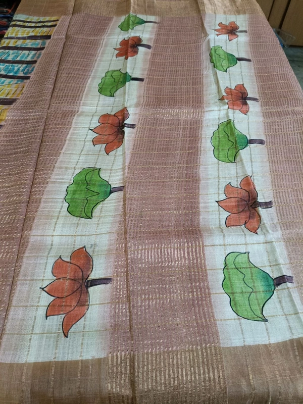 Pure Handloom Tusser Checks  - Shakespeare