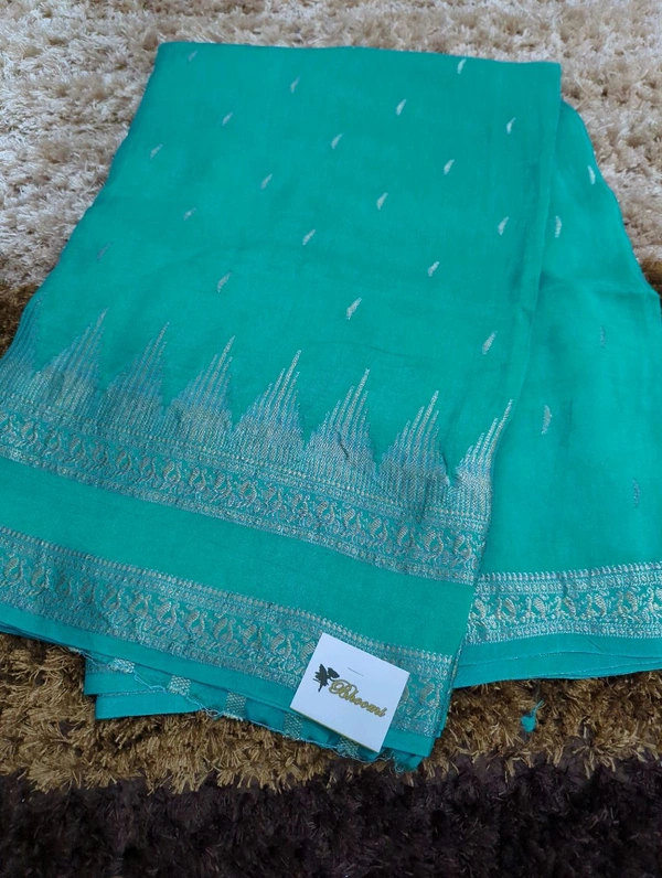 Pure Dola Weaving  - Teal