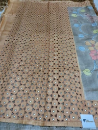 Pure Handloom Tusser Designer  - Del Rio