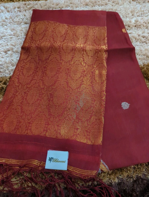 Pure Handloom Muslin - Solid Pink