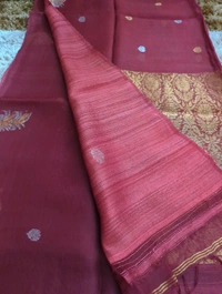 Pure Handloom Muslin - Solid Pink