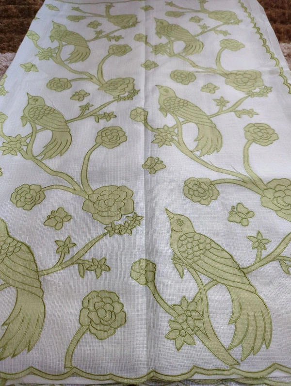 Designer Kota Work - green