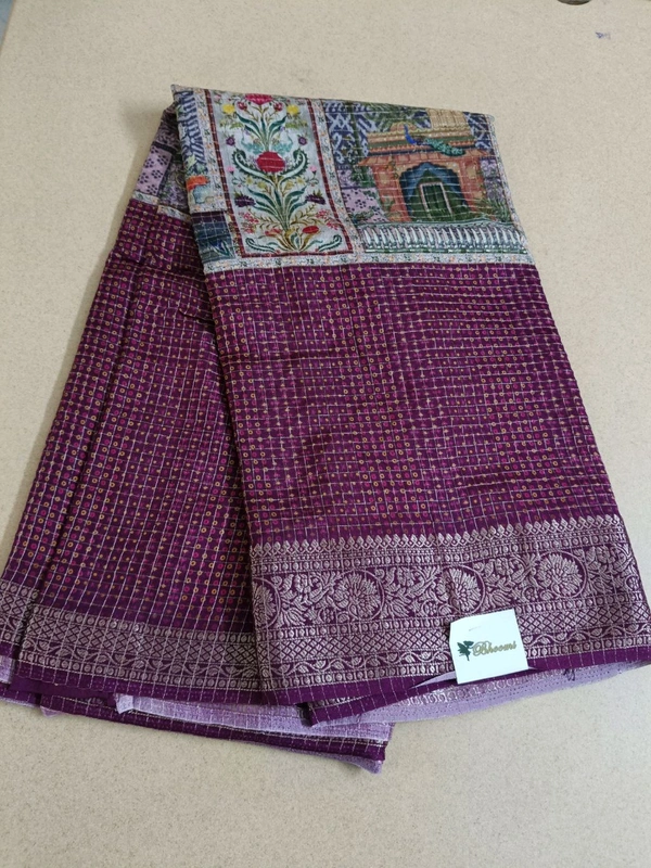 Pure Chinnon Checks - Purple