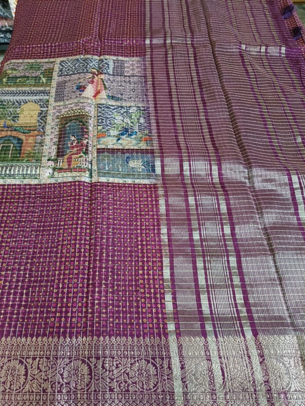 Pure Chinnon Checks - Purple