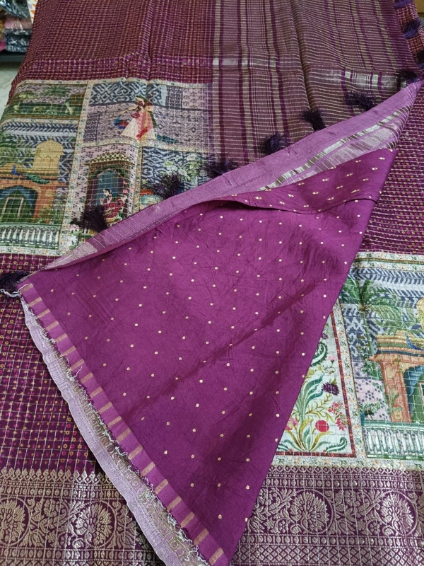 Pure Chinnon Checks - Purple