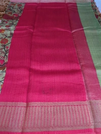 Pure Chanderi Digital  - Black 6