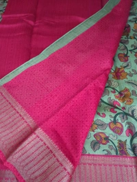 Pure Chanderi Digital  - Black 6