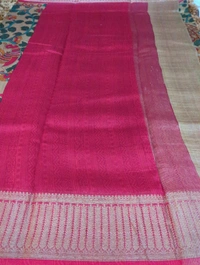 Pure Chanderi Digital  - Black 15