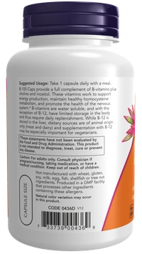 Now Vitamin B-100 - 100 Veg Capsules
