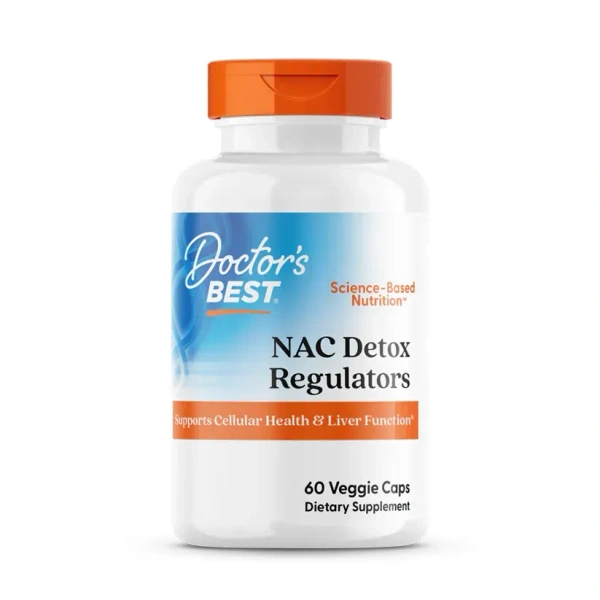 Doctor's Best NAC Detox Regulators - 60 Veggie Capsule, NA
