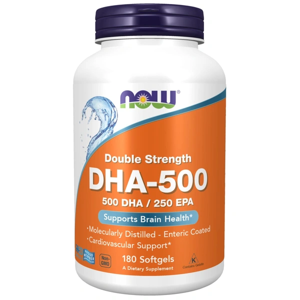 Now DHA 500 - 180 softgels - 180 softgels