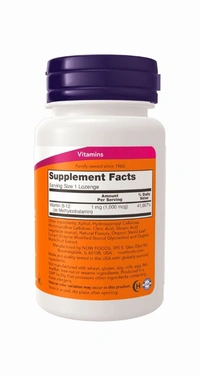 Now Methyl B-12 1,000 mcg 100 Lozenges