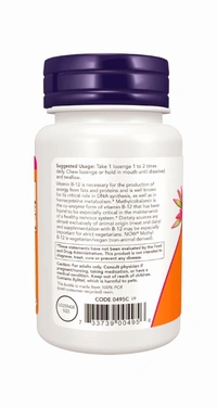 Now Methyl B-12 1,000 mcg 100 Lozenges