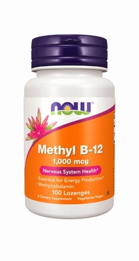 Now Methyl B-12 1,000 mcg 100 Lozenges