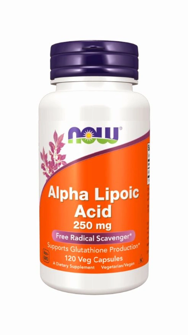 Now Alpha Lipoic Acid 250 mg - 120 Veg Capsules