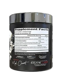 Insane Labz Psychotic Test 30 Serving - 276g, Watermelon