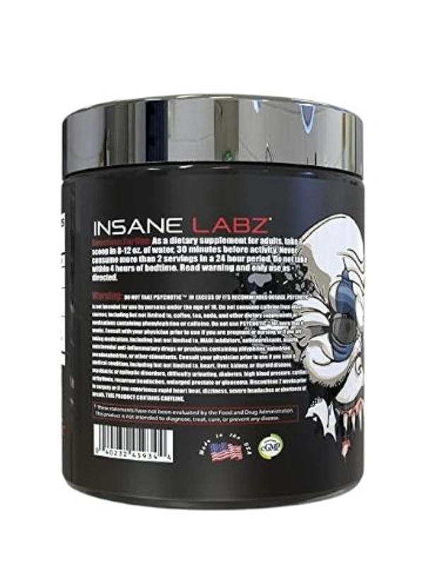 Insane Labz Psychotic Test 30 Serving - 275g, Fruit Punch