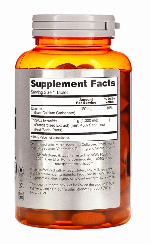 Now Foods Sports, Tribulus, 1,000 mg, - 180 Tablets