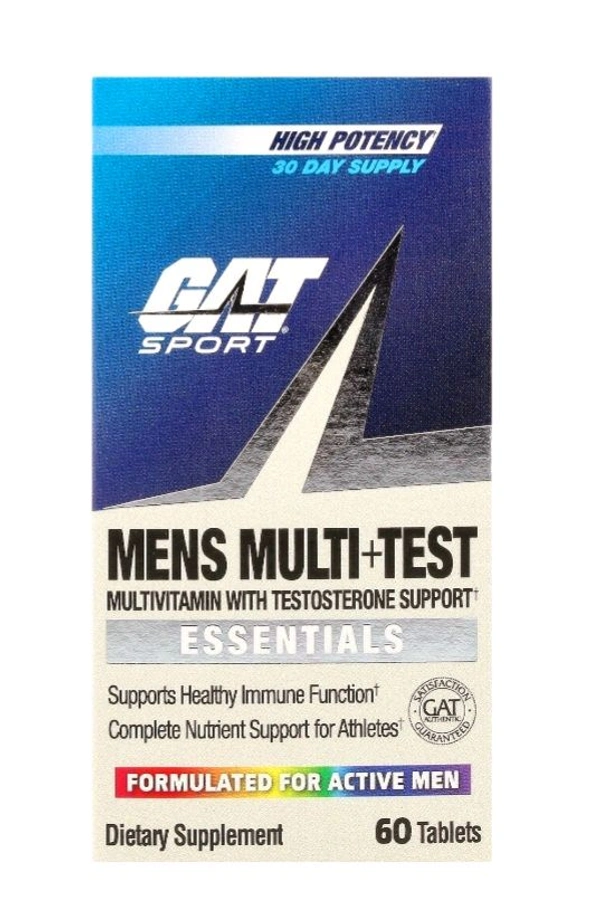 GAT Sport Mens Multi + Test - 60 Tablets