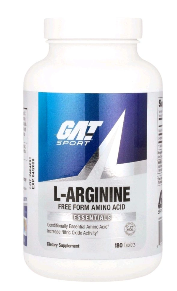 GAT Sport L-Arginine - 180 Tablets