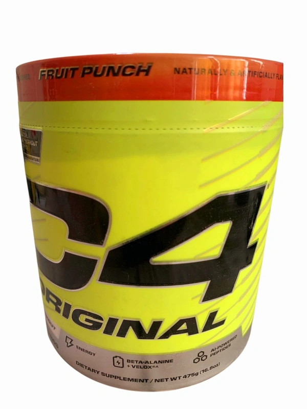 Cellucor C4 Original Pre-Workout 50 Servings - 475g, Fruit Punch