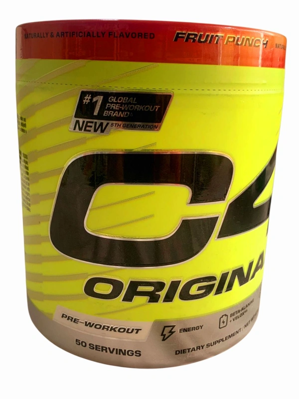 Cellucor C4 Original Pre-Workout 50 Servings - 475g, Fruit Punch
