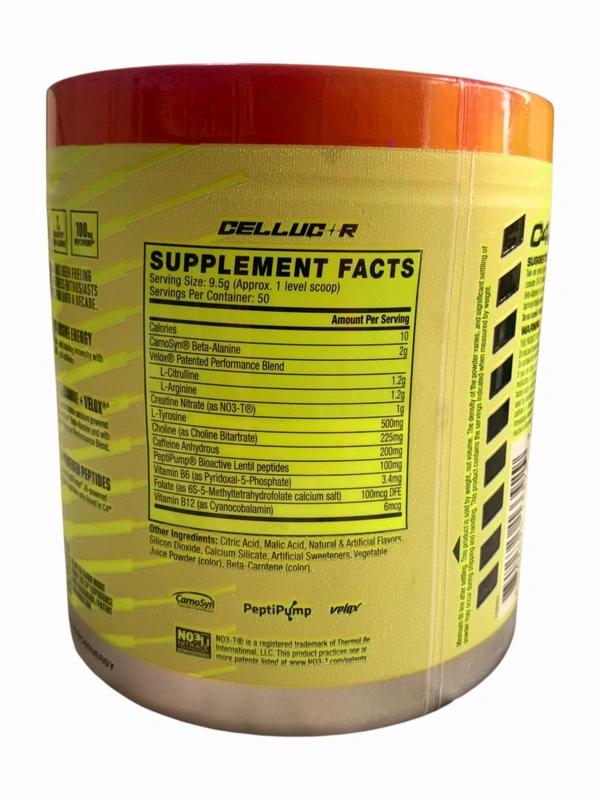 Cellucor C4 Original Pre-Workout 50 Servings - 475g, Fruit Punch