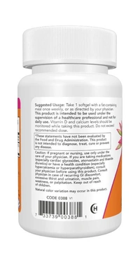 Now Vitamin D-3 50,000 IU - 50 Softgels