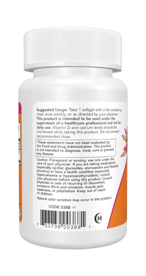 Now Vitamin D-3 50,000 IU - 50 Softgels