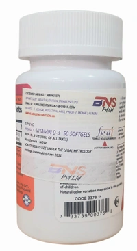 Now Vitamin D-3 50,000 IU - 50 Softgels