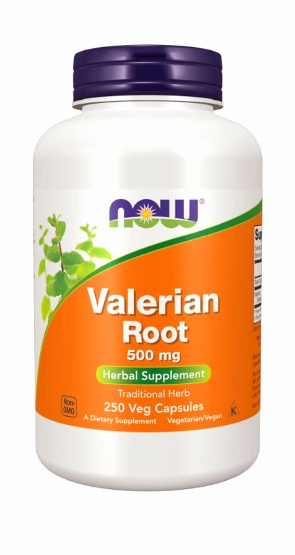 Now Valerian Root 500 mg - 250 Veg Capsules