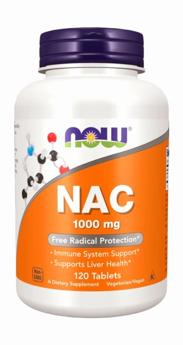 Now NAC-1000 mg - 120 Tablets